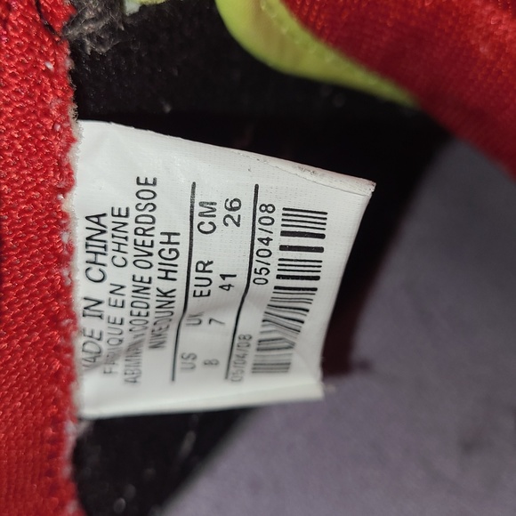 Great Condition Nike Dunks size 8 - Picture 8 of 8